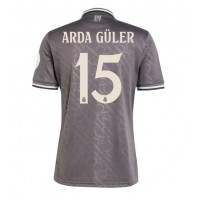 Camisa de time de futebol Real Madrid Arda Guler #15 Replicas 3º Equipamento 2024-25 Manga Curta